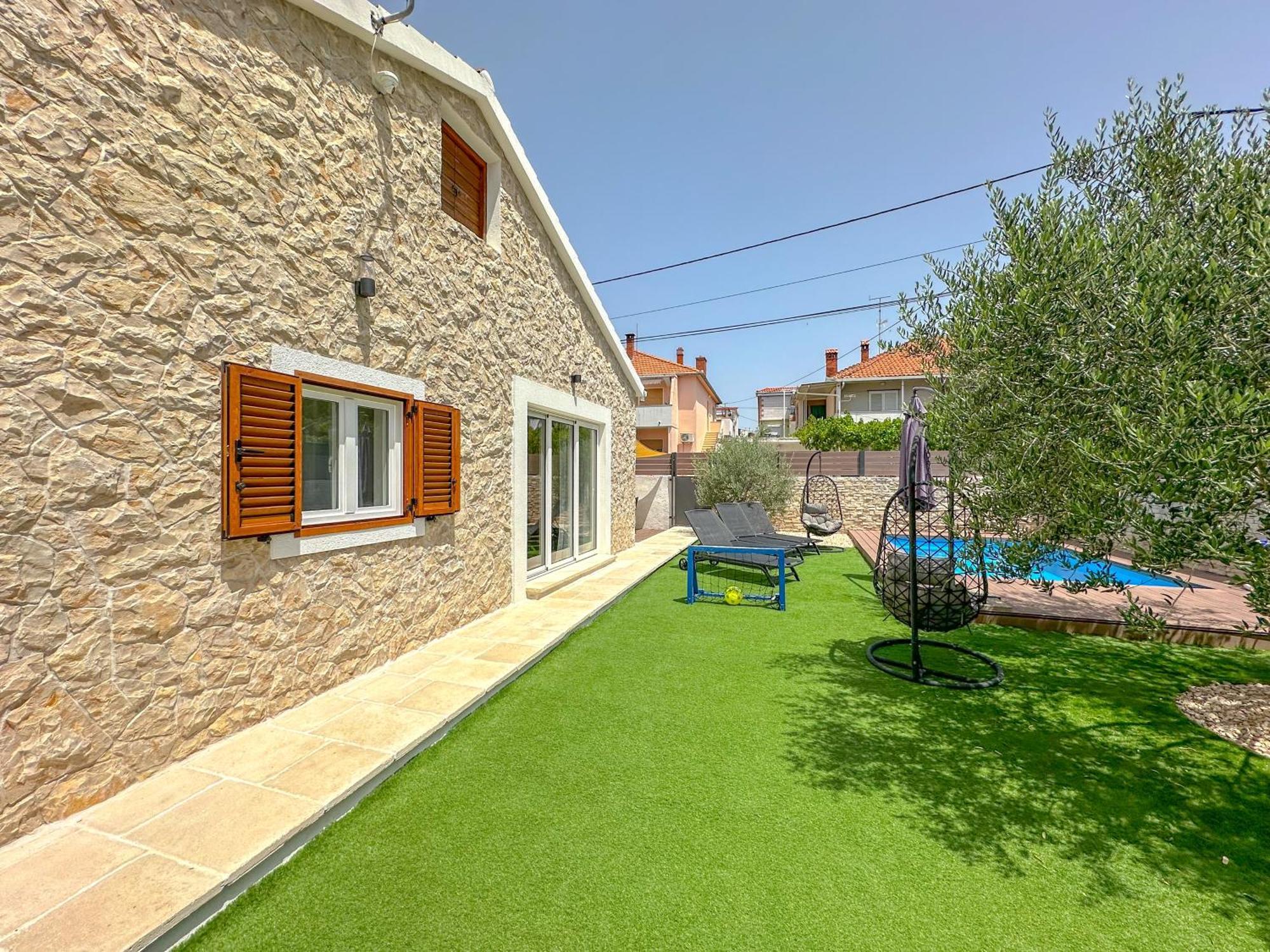 Mustra House Zadar - Private Pool & Sauna Экстерьер фото
